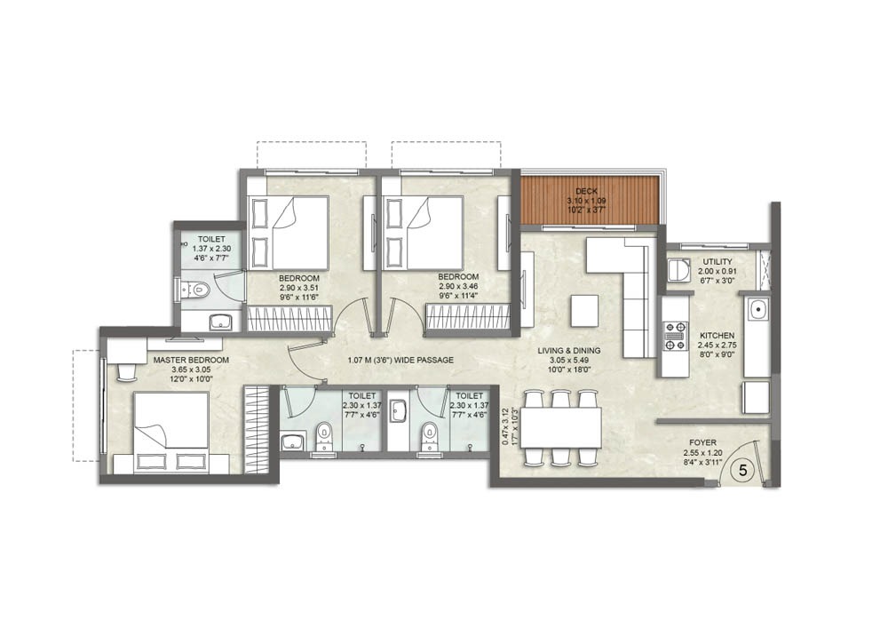 3 BHK
